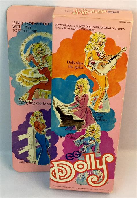 Lot Vintage 1970s Dolly Parton 12 Poseable Doll By Goldberger Unopened