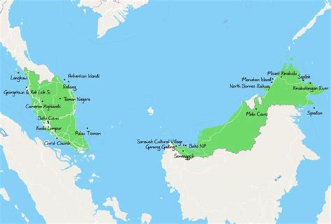 23 Top Tourist Attractions In Malaysia With Map Touropia