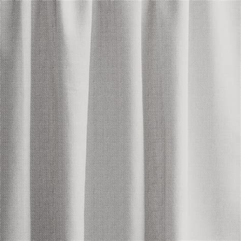 Extra Long Textured Blackout Curtain Custom Made Length In Light Gray