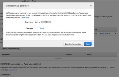 Introducing Git Credentials A Simple Way To Connect To Aws Codecommit