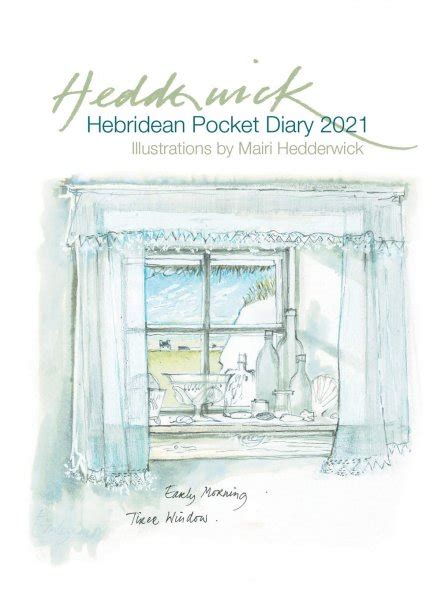 2021 Diary Hebridean Pocket