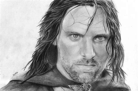 One Blog To Rule Them All Character Drawings Aragorn