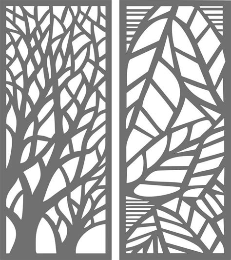 Tree Shaped Privacy Partition Indoor Panel Screen Room Divider Seamless