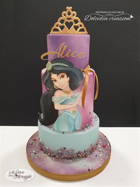 princess jasmine cake decorated cake by dolcidea cakesdecor