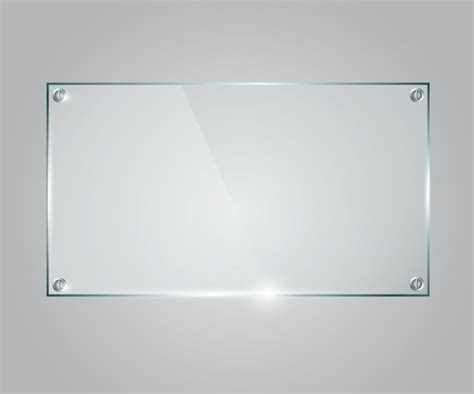 Premium Vector Vector Glass Frame