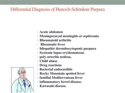 Schonlein Hennoch Purpura Online Presentation