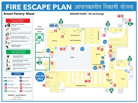 Factory Evacuation Plan Design Evacuation Plan Health And Safety