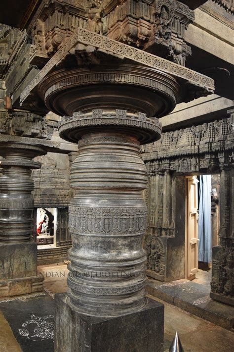The Beautiful Lathe Tuned Pillars Of Hoysala Architecture Lakshmi