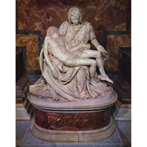 The Pieta C1498 Michelangelo Buonarroti 1475 1564 Italian Marble