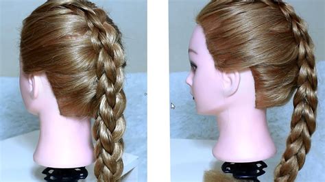 Up your hair game with a four strand braid and instantly land at the head of the class. Box (Four-Sided) French Braid / 3- strand 3D Braid ...