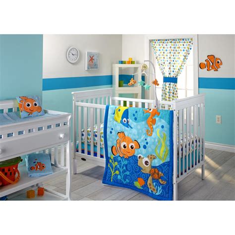 See more ideas about nemo, finding nemo, nemo nursery. Disney Finding Nemo 3 Piece Infant Bedding Set | Boy room ...