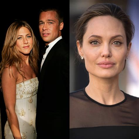 Jennifer Aniston And Brad Pitt And Angelina Jolie
