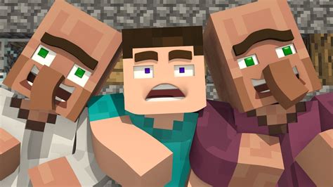 Annoying Villagers 2 Minecraft Animation Youtube