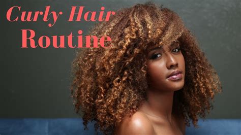 Most celebs out the street are going crazy for this color because it enhances the beauty of any hair type and face shape. My Curly Hair Routine( Straight to curly)| Colored Curly ...