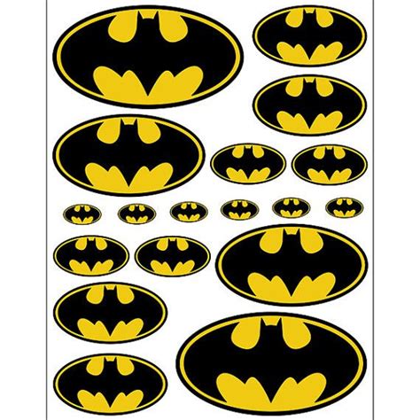 Instant Download Batman 5 Sizes For Balloon Stickers By Inulja 250