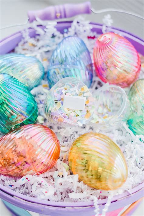 Easter Eggs Printable Confetti Filled Fortunes The Confetti Bar