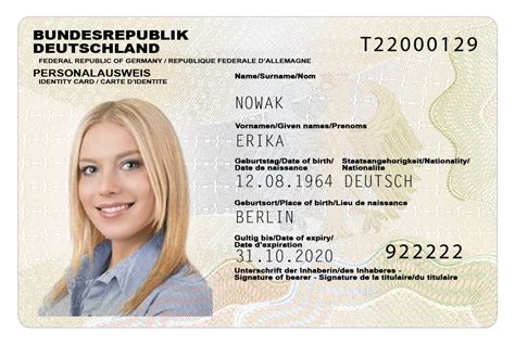 Ausweis Format