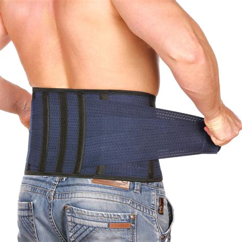 Buy Aveston Back Support Lower Back Brace For Back Pain Thin Breathable Rigid Ribs