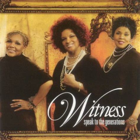 Witness Speak To The Generations 2005 Cd Discogs