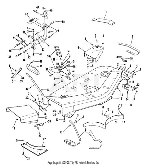 Ariens Tractor Parts Diagram