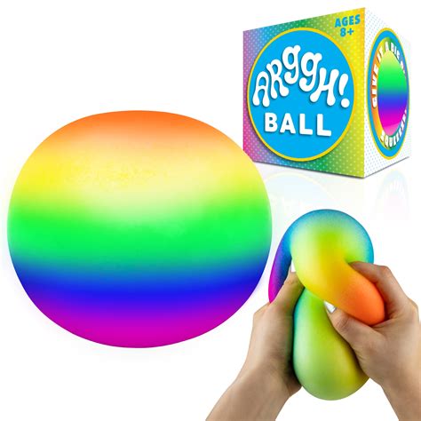 Buy Direct From The Factory Green Certified Fumfings Novelty Rainbow Squish Ball Cm Squeeze