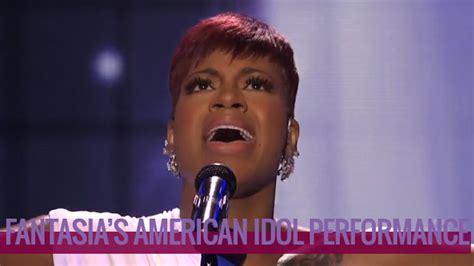 Fantasias American Idol Performance Blackhairkitchen