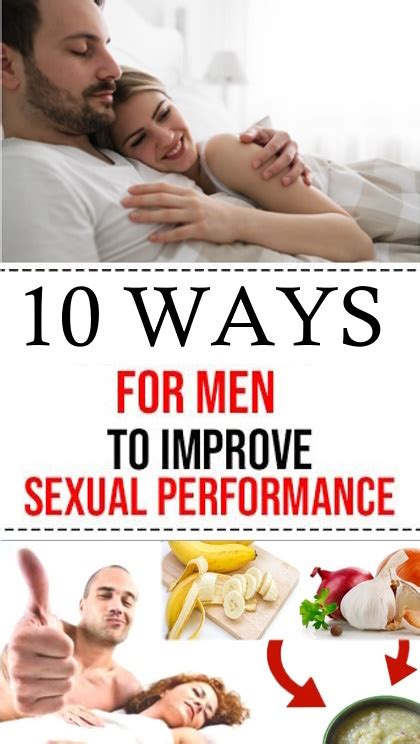 10 ways for men to improve sexual performance healthy lifestyle