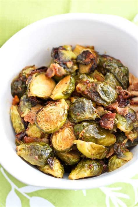 4:10 rada cutlery 60 296. Oven Roasted Brussels Sprouts and Smokey Bacon