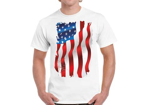 Usa Flag T Shirts Shirts Tee Tops Mens T Shirts American