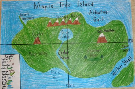 Our Classroom Page Island Map Project