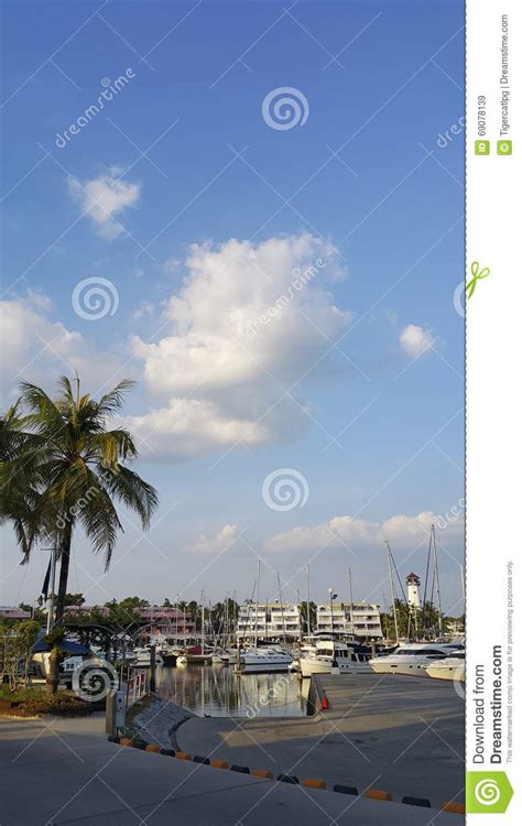 The Yacht Dock In Phuket Thailand Stock Image Image Of Maintain