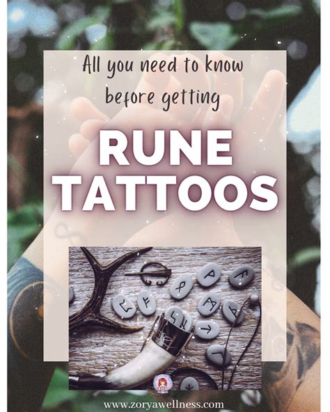 Viking Runic Tattoos All You Need Know Before Getting One Norse Runes