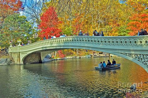 Bow Bridge In Central Park Photograph By Allan Einhorn Fine Art America