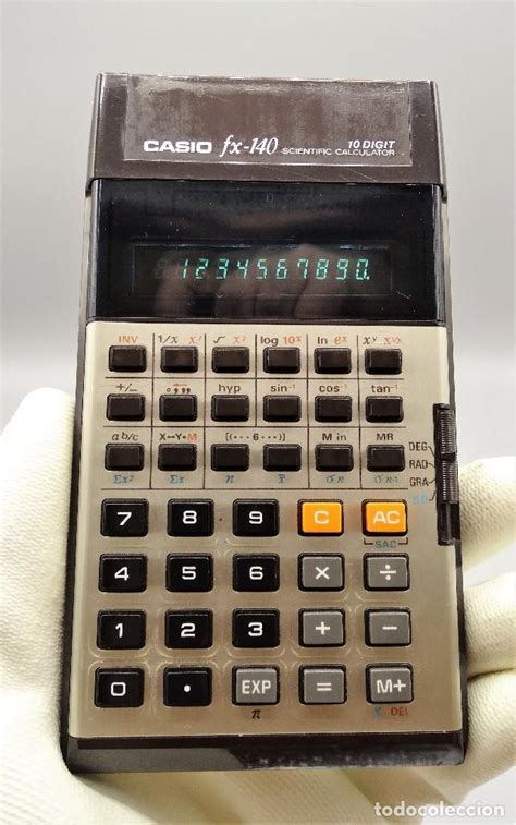 Calculadora Scientific Casio Fx Vintage A Comprar Calculadoras Antiguas En Todocoleccion