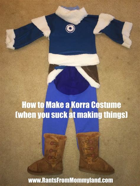 Rants From Mommyland How To Make A Legend Of Korra Costume When You