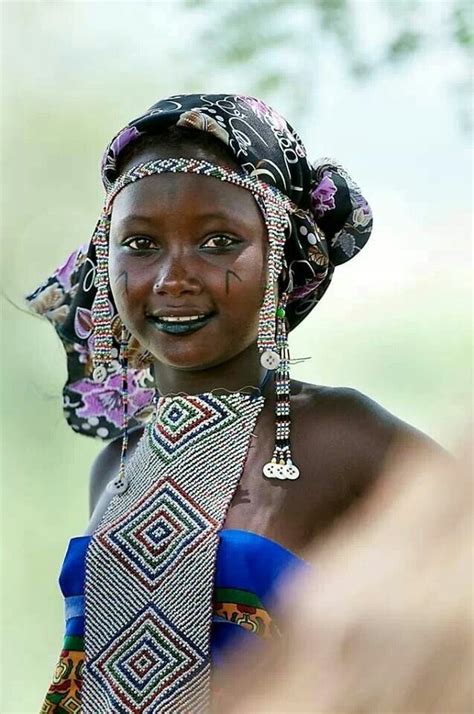 Fulani Woman In Cameroon Gorgeous African People African Beauty Women
