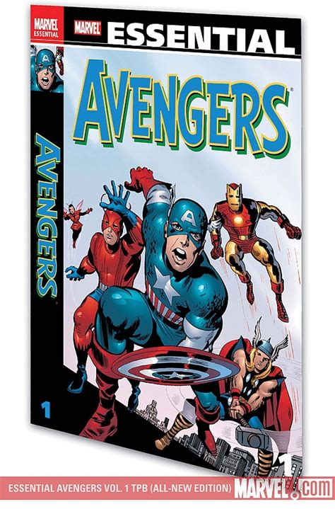 Essential Avengers Vol 1 Trade Paperback Comic Issues Comic