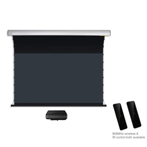 T1hust3 Advanced Electric Motorized Tab Tension Projection Screen With