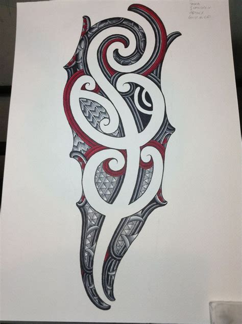 Ta Moko Designs Ta Moko Sleeve Design By Jayme Watene Maori Tattoo Designs Maori Patterns