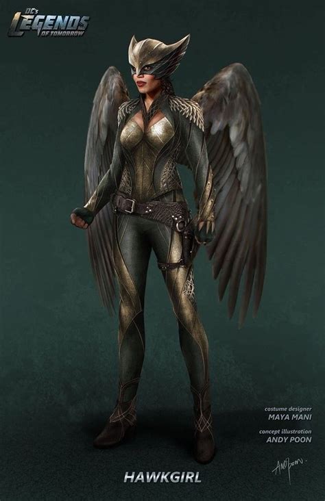Legends Of Tomorrow Hawkgirl Costume Concept Hawkgirl Dc Legends Of