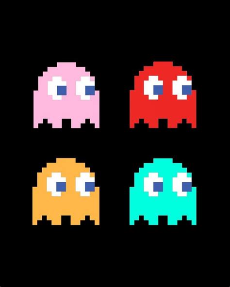 Pacman Ghost Wallpapers Top Free Pacman Ghost Backgrounds