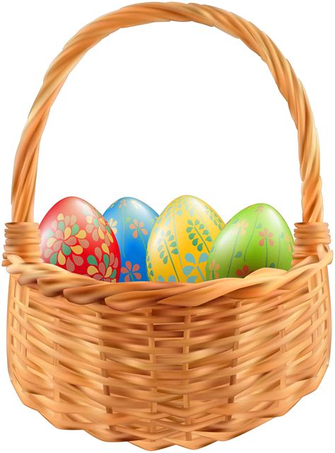 Easter Egg Easter Basket Clip Art Basket Png Download 44356000
