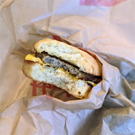 Smooch Food Simply Sausage Sandwich From Tim Hortons