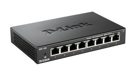 DES Port Fast Ethernet Unmanaged Desktop Switch D Link UK