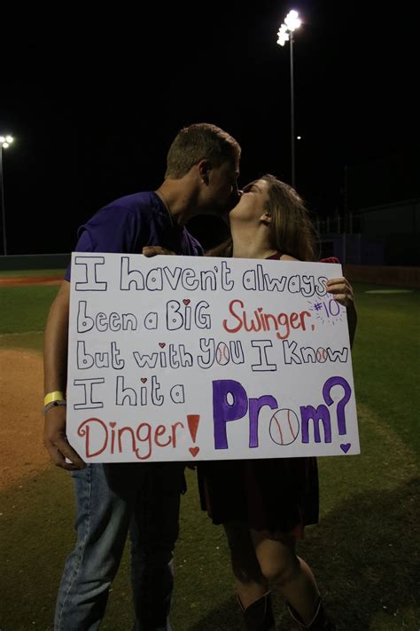 Baseball Promposal Baseball Promposal Cute Prom Proposals