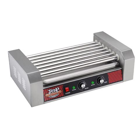 Professional Commercial 18 Hot Dog 7 Roller Grilling Machine