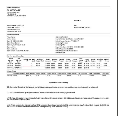 Medicare denial codes, reason, action and Medical billing ...
