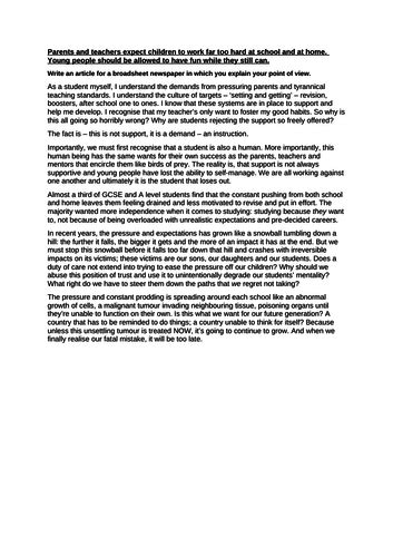 Source b paper 2, section a: GRADE 9 English Language paper 2 Q5 model answer in 2020 ...