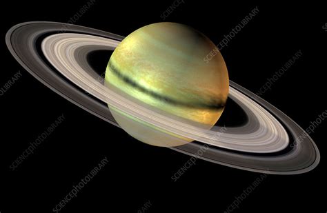 Saturn And Its Rings Stock Image R3900179 Science Photo Library