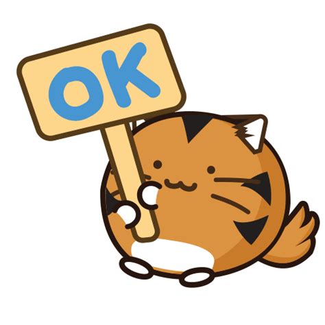 Cat Ok Sticker By Fuzzballs For Ios And Android Giphy